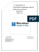 Bhushan Power & Steel Ltd