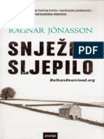 Snjezno Sljepilo - Ragnar Jonasson