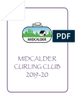 Midcalder Curling Club Syllabus 2019-2020