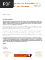 Pana School District Statement on Student Incident 9-24-19