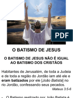 Quem É Jesus - Batismo