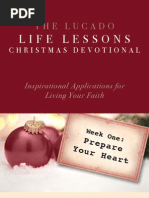 Lucado Life Lessons Christmas Devotional - Week 1