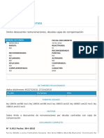Contraloria 5912 - 2012 TOPE DESCUENTO CAJAS DE COMPENSACION PDF