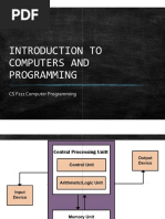 Introduction To Computers