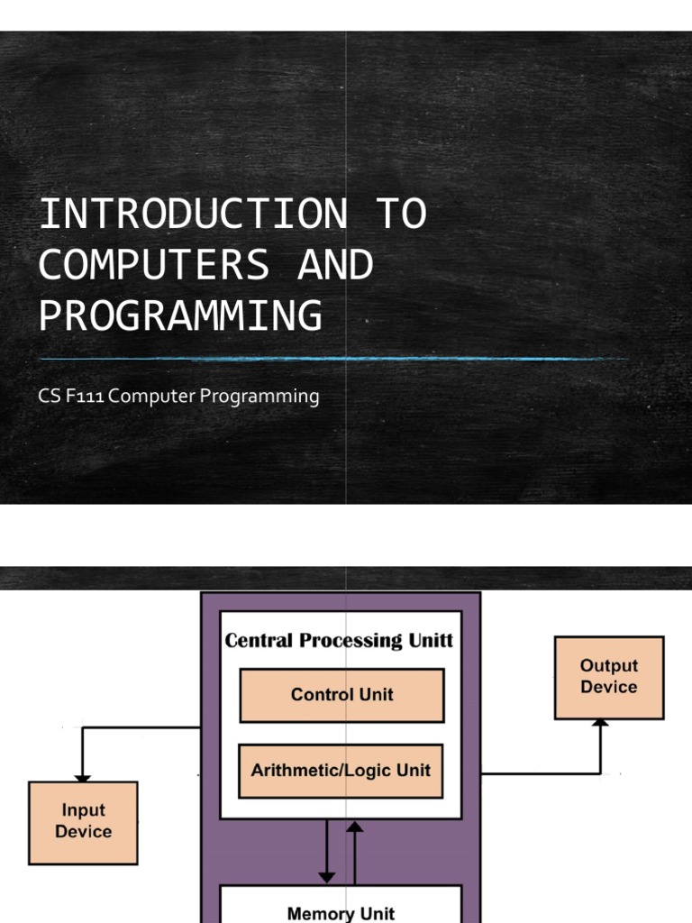 Introduction To Computers | PDF | Operating System | Programming Language