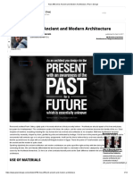 How Different Is Ancient and Modern Architecture - Plan N Design