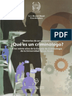 Criminología y Policía