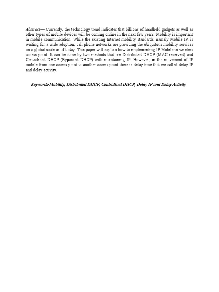 Abstract | PDF | Technology & Engineering