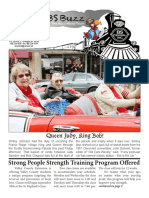 Strong People Strength Training Program Offered: Queen Judy, King Bob!