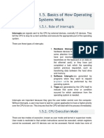 1.5. Basics of How Operating Systems Work