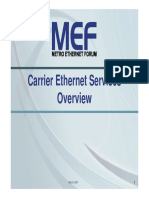 Carrier Ethernet Overviw