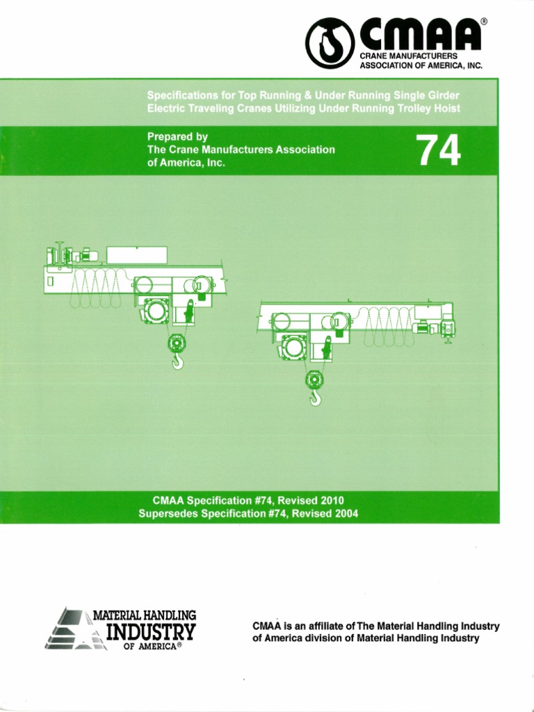 Cmaa 74 Specifications | PDF