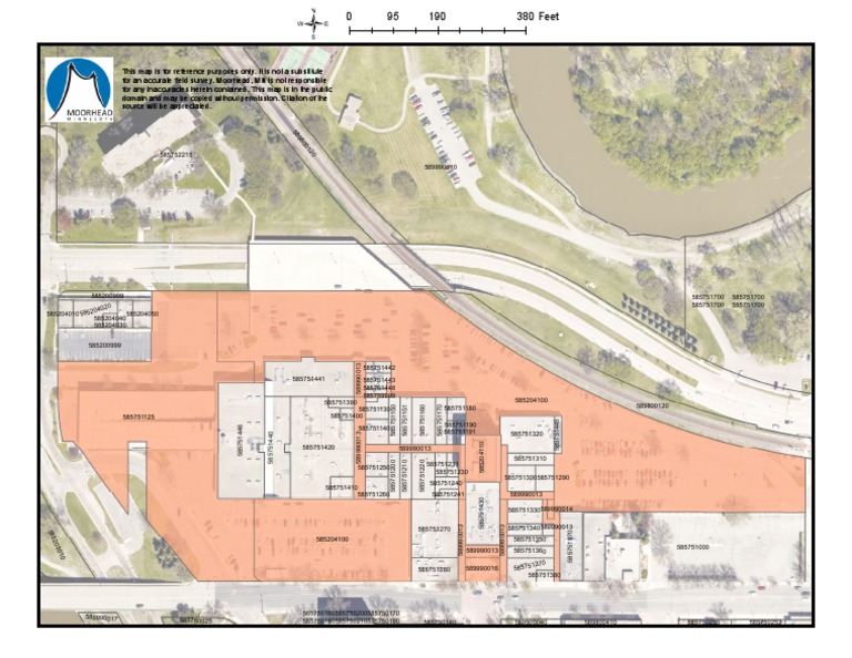 Moorhead Center Mall Area PDF Cartography Visualization (Graphics)