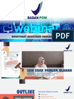 Syarat Pangan Olahan Yang Wajib Daftar Badan BPOM