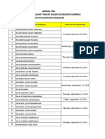 Jadwal PKG