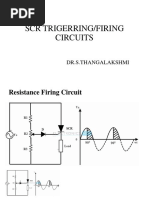 SCR Trigerring Circuits