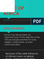 Music of Africa: Afro-Latin American and Popular Music