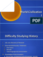 World Civilization I