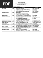 BTC Oa Outfit Meeting Plan