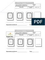 Elecciones comité seguridad salud