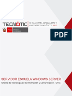 Servidor Escuela Windows Server 2012 R2 Standard