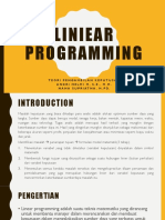 Materi Linear Programming