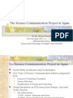 The Science Communication Project in Japan