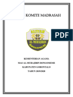 Cover Juknis Komite Madrasah