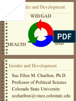 Gender and Development: Wid/Gad