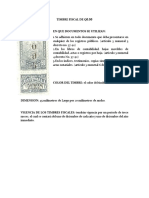 Timbres Fiscal