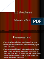 Text Structure 