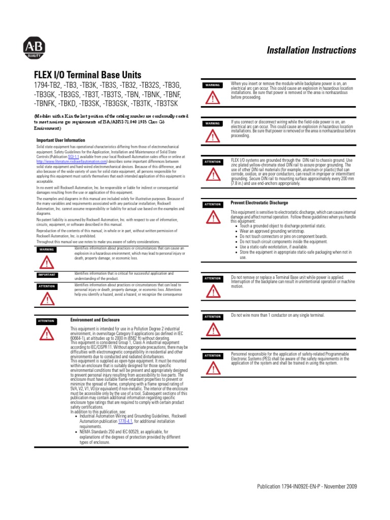 1794 In092 - en P PDF | PDF | Electrical Connector | Electrostatic ...