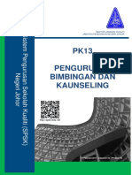 Manual Kualiti PK13 Pengurusan Bimbingan & Kaunseling