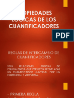 Propiedades Logicas de Los Cuantificadores