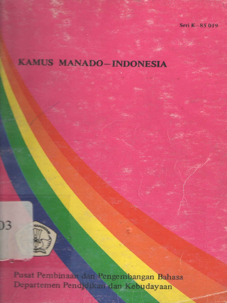 Kamus Manado Indonesia 159h