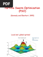 Particle Swarm Optimization (PSO) : (Kennedy and Eberhart, 1995)