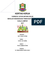 Kertas Kerja Karnival Catur Antara Kelas 2017