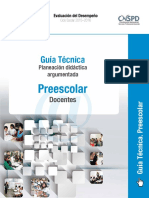 1 Guia Tecnica Planeacion Docentes Preescolar PDF