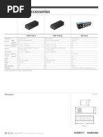Poe Injector Accessories Specifications