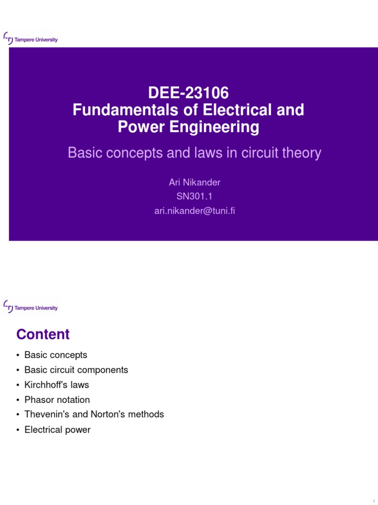 L1 basic circuit theory pdf pdf inductance ac power