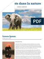 Éléphants Dans La Nature: Urna Semper