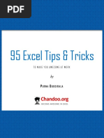 95 Excel Tips & Tricks: To Make You Awesome at Work