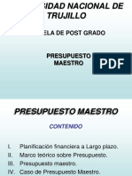 Presupuesto Maestro (Para Clase)