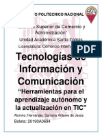 Herramientas para El Aprendizaje Autónomo y La Actualización en TIC