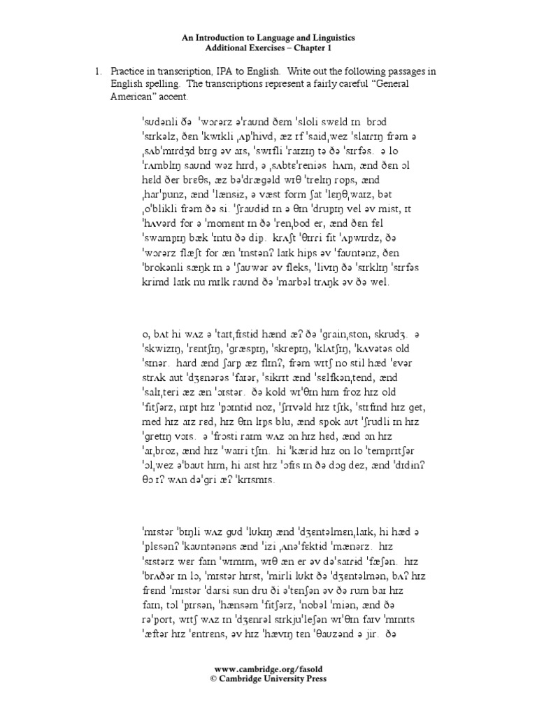 3744 Chapter 1 Additional Problems PDF | PDF