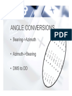 Angle Conversions