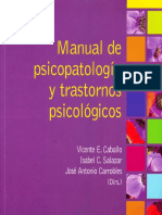 Capítulo Psicopatología