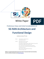 5G PPP METIS II 5G RAN Architecture White Paper PDF