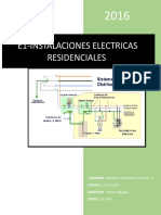 E1-Instalaciones Electricas Residenciales: NOMBRES: Barturen Montalvo Christian A