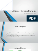 Adapter Design Pattern: By: Klementinus Kennyvito Salim